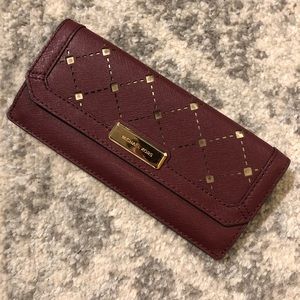 Michael Kors Wallet - Burgundy Leather